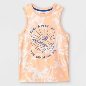 🛍️4/$20🛍️ NWT Tie Dye Surfing T-Rex Tank